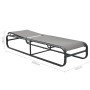 Tumbona de aluminio y textilene de vidaXL, Tumbonas - Ref: Foro24-47843, Precio: 112,69 €, Descuento: %