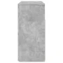 Concrete gray sideboard with LED lights 80x35x75 cm by vidaXL, Sideboards - Ref: Foro24-804332, Price: 74,91 €, Discount: %