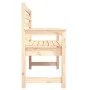 Banco de jardín madera maciza de pino 109x48x91,5 cm de vidaXL, Bancos de jardín - Ref: Foro24-824060, Precio: 79,40 €, Descu...