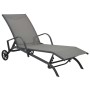 Sonnenliege aus Stahl und Textilene von vidaXL, Liegen - Ref: Foro24-47845, Preis: 126,42 €, Rabatt: %
