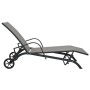 Sonnenliege aus Stahl und Textilene von vidaXL, Liegen - Ref: Foro24-47845, Preis: 126,42 €, Rabatt: %