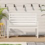 Gartenbank aus massivem weißem Kiefernholz 109x48x91,5 cm von vidaXL, Gartenbänke - Ref: Foro24-824061, Preis: 107,00 €, Raba...