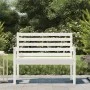 Gartenbank aus massivem weißem Kiefernholz 109x48x91,5 cm von vidaXL, Gartenbänke - Ref: Foro24-824061, Preis: 107,64 €, Raba...