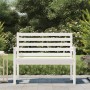 Gartenbank aus massivem weißem Kiefernholz 109x48x91,5 cm von vidaXL, Gartenbänke - Ref: Foro24-824061, Preis: 107,00 €, Raba...