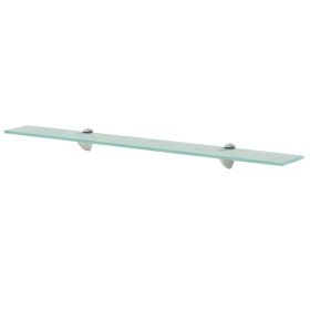 Estante flotante de cristal 80x20 cm 8 mm