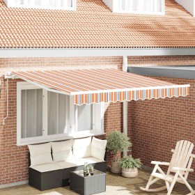 Toldo Retráctil 350 x 250 cm Multicolor Toldo Retráctil 350 x 250 cm Multicolor