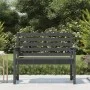 Gartenbank aus massivem grauem Kiefernholz 109x48x91,5 cm von vidaXL, Gartenbänke - Ref: Foro24-824062, Preis: 97,14 €, Rabat...