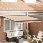 Toldo Retráctil Multicolor 350 x 250 cm Tela, Metal