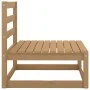 Garden center sofas 2 units solid pine wood honey brown by vidaXL, Garden sets - Ref: Foro24-805683, Price: 130,08 €, Discoun...