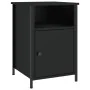 Nachttische 2 Stück schwarzes Sperrholz 40x42x60 cm von vidaXL, Nachttische - Ref: Foro24-825914, Preis: 81,28 €, Rabatt: %