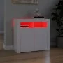 Sideboard with bright white LED lights 80x35x75 cm by vidaXL, Sideboards - Ref: Foro24-804334, Price: 102,83 €, Discount: %