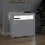 Sideboard with bright white LED lights 80x35x75 cm by vidaXL, Sideboards - Ref: Foro24-804334, Price: 102,83 €, Discount: %