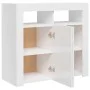 Sideboard with bright white LED lights 80x35x75 cm by vidaXL, Sideboards - Ref: Foro24-804334, Price: 102,83 €, Discount: %
