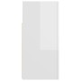 Sideboard mit strahlend weißen LED-Leuchten 80x35x75 cm von vidaXL, Sideboards - Ref: Foro24-804334, Preis: 104,87 €, Rabatt: %