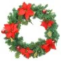 Corona de Navidad con luces LED PVC verde 60 cm de vidaXL, Luces de Navidad - Ref: Foro24-321517, Precio: 20,50 €, Descuento: %