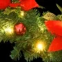 Corona de Navidad con luces LED PVC verde 60 cm de vidaXL, Luces de Navidad - Ref: Foro24-321517, Precio: 20,50 €, Descuento: %