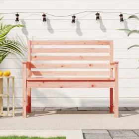 Banco de jardín madera maciza abeto de Douglas 109x48x91,5 cm de vidaXL, Bancos de jardín - Ref: Foro24-824065, Precio: 85,01...