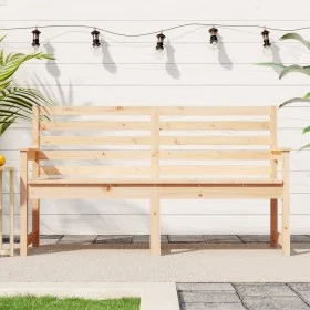 Gartenbank aus massivem Kiefernholz 159,5x48x91,5 cm von vidaXL, Gartenbänke - Ref: Foro24-824067, Preis: 115,98 €, Rabatt: %