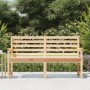 Gartenbank aus massivem Kiefernholz 159,5x48x91,5 cm von vidaXL, Gartenbänke - Ref: Foro24-824067, Preis: 117,61 €, Rabatt: %
