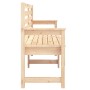 Gartenbank aus massivem Kiefernholz 159,5x48x91,5 cm von vidaXL, Gartenbänke - Ref: Foro24-824067, Preis: 117,61 €, Rabatt: %