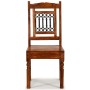 Sillas de comedor 2 uds madera maciza color miel clásico de vidaXL, Sillas de comedor - Ref: Foro24-245644, Precio: 265,40 €,...