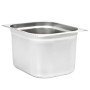 Gastronorm-Tabletts 2 Einheiten GN 1/2 200 mm Edelstahl von vidaXL, Eimer für Dampftische - Ref: Foro24-50890, Preis: 56,66 €...