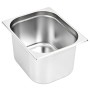 Gastronorm-Tabletts 2 Einheiten GN 1/2 200 mm Edelstahl von vidaXL, Eimer für Dampftische - Ref: Foro24-50890, Preis: 56,66 €...