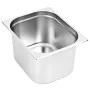 Gastronorm-Tabletts 2 Einheiten GN 1/2 200 mm Edelstahl von vidaXL, Eimer für Dampftische - Ref: Foro24-50890, Preis: 56,66 €...