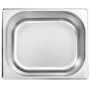 Gastronorm-Tabletts 2 Einheiten GN 1/2 200 mm Edelstahl von vidaXL, Eimer für Dampftische - Ref: Foro24-50890, Preis: 56,66 €...