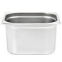 Gastronorm-Tabletts 2 Einheiten GN 1/2 200 mm Edelstahl von vidaXL, Eimer für Dampftische - Ref: Foro24-50890, Preis: 56,66 €...