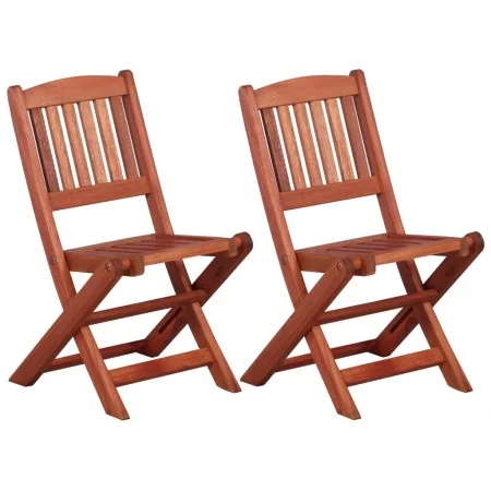Sillas de comedor infantiles 2 uds madera maciza eucalipto de vidaXL, Sillas de jardín - Ref: Foro24-45583, Precio: 70,25 €, ...