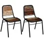 Esszimmerstühle, 2 Stück, Massivholz aus recyceltem Material. von vidaXL, Essstühle - Ref: Foro24-244246, Preis: 215,66 €, Ra...