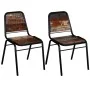 Esszimmerstühle, 2 Stück, Massivholz aus recyceltem Material. von vidaXL, Essstühle - Ref: Foro24-244246, Preis: 215,66 €, Ra...
