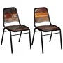 Esszimmerstühle, 2 Stück, Massivholz aus recyceltem Material. von vidaXL, Essstühle - Ref: Foro24-244246, Preis: 215,66 €, Ra...