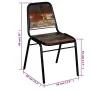 Esszimmerstühle, 2 Stück, Massivholz aus recyceltem Material. von vidaXL, Essstühle - Ref: Foro24-244246, Preis: 215,66 €, Ra...