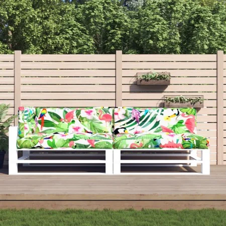 Cushions for pallets, 5 pieces, multicolored fabric by vidaXL, Cushions for chairs and sofas - Ref: Foro24-360794, Price: 121...