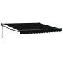 Toldo Retráctil Negro 350 x 250 cm tela