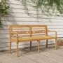 Banco Batavia madera maciza de teca 150 cm de vidaXL, Bancos de jardín - Ref: Foro24-319147, Precio: 224,70 €, Descuento: %