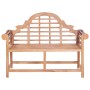 Gartenbank aus massivem Teakholz 127x58,5x92,5 cm von vidaXL, Gartenbänke - Ref: Foro24-319152, Preis: 374,23 €, Rabatt: %