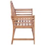 Gartenbank aus massivem Teakholz 127x58,5x92,5 cm von vidaXL, Gartenbänke - Ref: Foro24-319152, Preis: 374,23 €, Rabatt: %