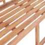 Banco de jardín madera maciza de teca 127x58,5x92,5 cm de vidaXL, Bancos de jardín - Ref: Foro24-319152, Precio: 364,15 €, De...