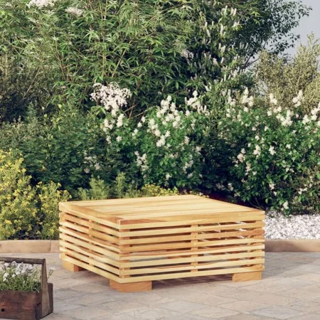 Garden coffee table solid teak wood 69.5x69.5x31 cm by vidaXL, Modular outdoor sofas - Ref: Foro24-319162, Price: 93,35 €, Di...
