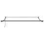 Toldo Retráctil Manual Beige 350 x 250 cm tela