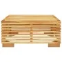 Garden coffee table solid teak wood 69.5x69.5x31 cm by vidaXL, Modular outdoor sofas - Ref: Foro24-319162, Price: 93,35 €, Di...