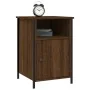 Nachttische 2 Stück braunes Eichensperrholz 40x42x60 cm von vidaXL, Nachttische - Ref: Foro24-825922, Preis: 49,21 €, Rabatt: %