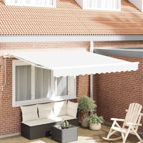 Toldo Retráctil Manual 350 x 250 cm tela