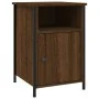 Nachttische 2 Stück braunes Eichensperrholz 40x42x60 cm von vidaXL, Nachttische - Ref: Foro24-825922, Preis: 49,21 €, Rabatt: %