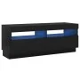 TV cabinet with LED lights black 100x35x40 cm by vidaXL, TV Furniture - Ref: Foro24-804455, Price: 69,27 €, Discount: %