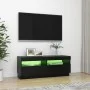 TV cabinet with LED lights black 100x35x40 cm by vidaXL, TV Furniture - Ref: Foro24-804455, Price: 69,27 €, Discount: %