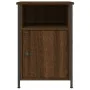 Nachttische 2 Stück braunes Eichensperrholz 40x42x60 cm von vidaXL, Nachttische - Ref: Foro24-825922, Preis: 49,21 €, Rabatt: %